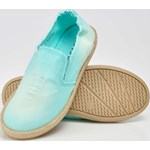 Pantofelek24.pl | Miętowe espadryle dla dziewczynki New Tlck 31 wyprzedaż pantofelek24.pl