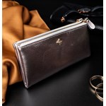 Portfel damski Milano Design w zwierzęce wzory glamour