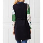 Sukienka Tory Burch mini bez rękawów na jesień z okrągłym dekoltem