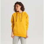 Cropp - Bluza z kapturem - Żółty Cropp XL