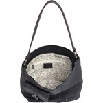 Tamaris shopper bag matowa granatowa na ramię