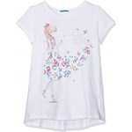 United Colors of Benetton dziewczęcy sweter t-shirt - t-shirt
