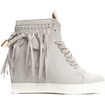 Jasnoszare Sneakersy Laverne