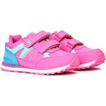 Różowo-niebieskie sportowe buty dziewczęce Colourful - Obuwie Royalfashion.pl 30
