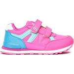 Różowo-niebieskie sportowe buty dziewczęce Colourful - Obuwie Royalfashion.pl 28