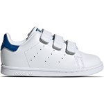 Buciki niemowlęce Adidas Originals białe w paski