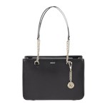 Dkny shopper bag matowa ze skóry