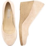 Espadryle damskie Brilu na koturnie bez zapięcia z tworzywa sztucznego