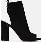 Czarne botki peep toe damskie Kazar 36 kazar.com