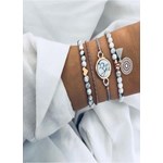 Bransoletki na rękę zestaw b254 UNI Fanaberia Store