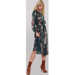 Sukienka Renee casualowa z okrągłym dekoltem midi