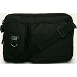 Czarna torba na laptopa Caterpillar z poliestru
