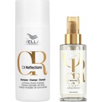 Wella Oil Reflections | Zestaw przywracający włosom blask: szampon 50ml + lekki olejek 30ml Wella Estyl.pl
