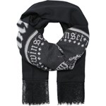 Szalik/chusta Twinset czarny casualowy