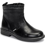 Buty zimowe dziecięce bez wzorów z zamkiem