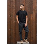 T-shirt oversize z kieszonką Soulful czarny