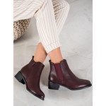 Botki CzasNaButy eleganckie na zamek