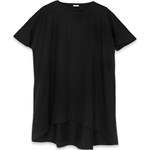 T-shirt oversize z kieszonką Soulful czarny