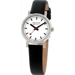 Zegarek damski Mondaine - A6583030111SBB - CENA DO NEGOCJACJI - DOSTAWA DHL + GRAWER GRATIS - RATY 0% swiss czarny damskie