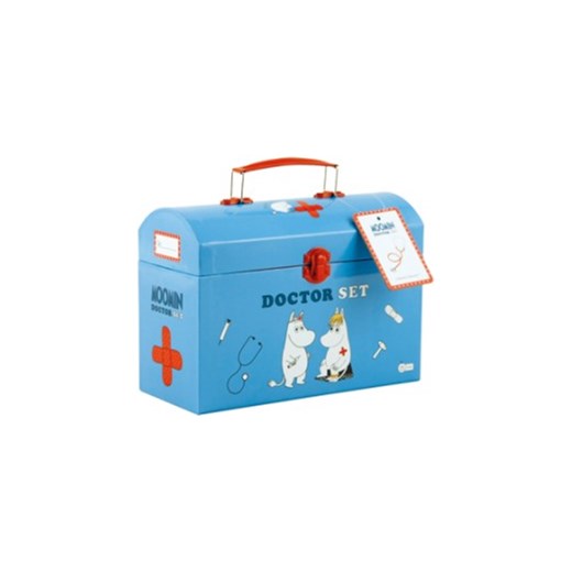 Zestaw lekarski Muminki - Barbo Toys babyhana niebieski grube