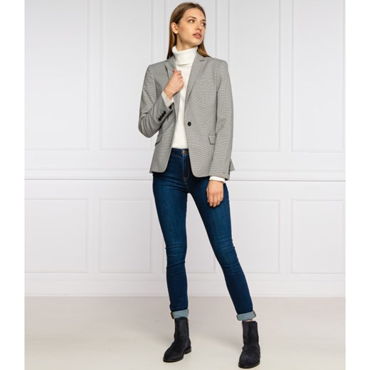 Sweter damski DKNY z golfem wełniany