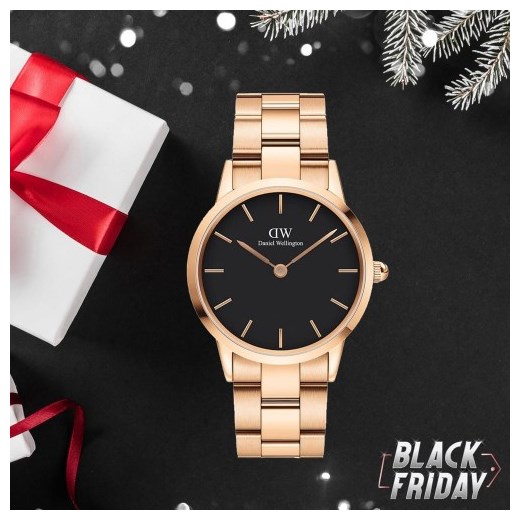 DANIEL WELLINGTON DW00100210 ICONIC LINK 36MM |⌚PRODUKT ORYGINALNY Ⓡ - NAJLEPSZA CENA ✔ | Daniel Wellington Zegarkinareke.pl