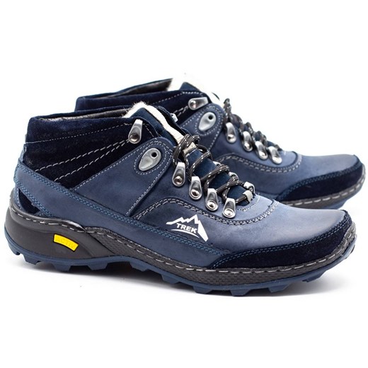 Buty trekkingowe męskie granatowe Olivier