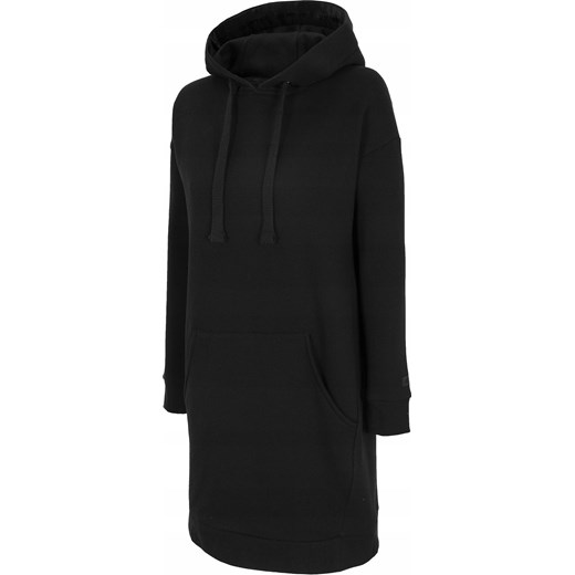 Czarna sukienka 4F bawełniana sportowa casual