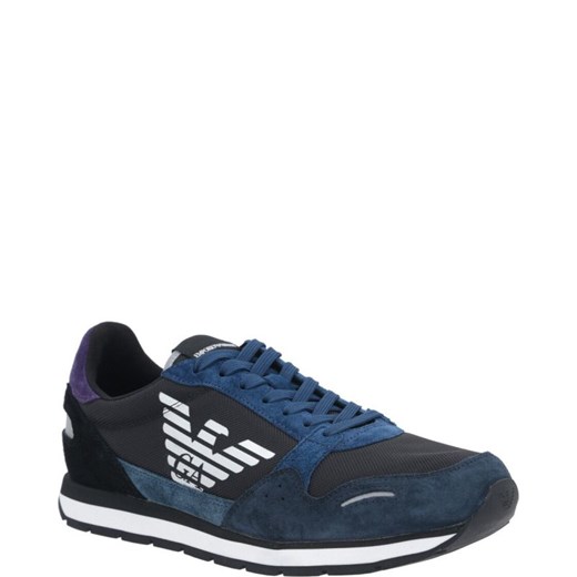 Emporio Armani Sneakersy | z dodatkiem skóry Emporio Armani 43 okazja Gomez Fashion Store