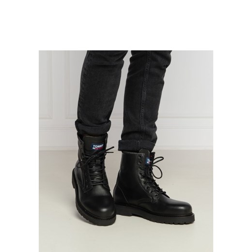 Tommy Jeans Skórzane buty Tommy Jeans 44 promocja Gomez Fashion Store