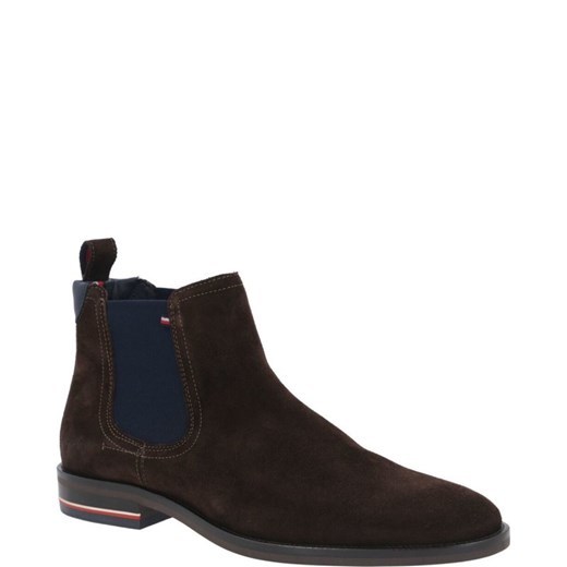 Tommy Hilfiger Skórzane sztyblety CHELSEA Tommy Hilfiger 46 Gomez Fashion Store okazja