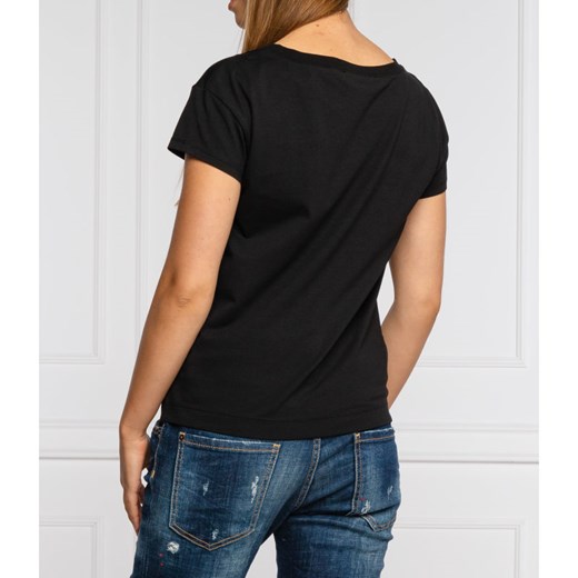 Love Moschino T-shirt | Regular Fit Love Moschino 38 Gomez Fashion Store promocja