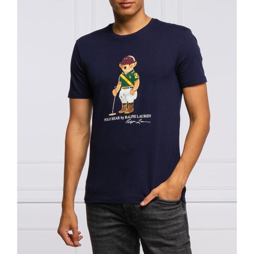 POLO RALPH LAUREN T-shirt | Custom slim fit Polo Ralph Lauren M wyprzedaż Gomez Fashion Store