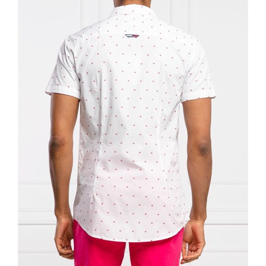 Tommy Jeans Koszula DOBBY | Slim Fit Tommy Jeans M promocyjna cena Gomez Fashion Store