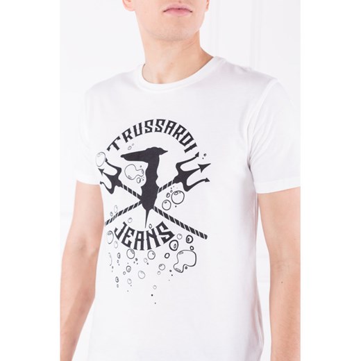 Trussardi Jeans T-shirt | Regular Fit Trussardi Jeans XL okazja Gomez Fashion Store