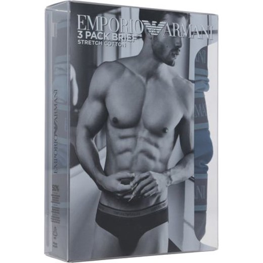Emporio Armani Slipy 3-pack Emporio Armani XXL okazja Gomez Fashion Store