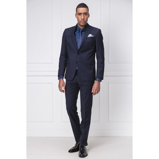 Joop! Collection Wełniane spodnie Blayr | Slim Fit 102 Gomez Fashion Store
