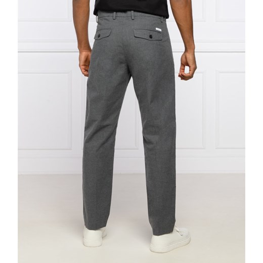 Calvin Klein Spodnie HEATHER | Tapered Calvin Klein 52 okazyjna cena Gomez Fashion Store