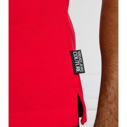 Versace Jeans Couture Polo | Slim Fit | pique XXL wyprzedaż Gomez Fashion Store