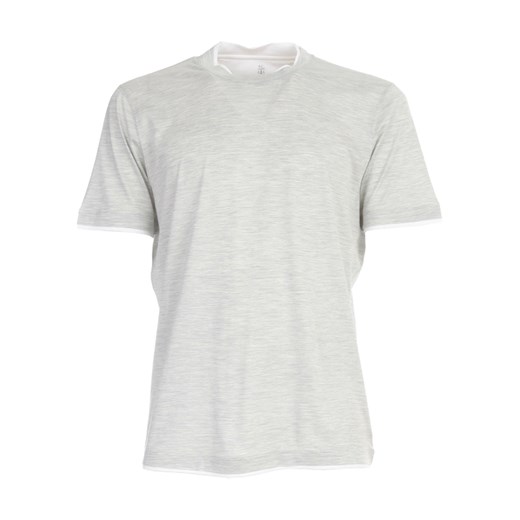 Brunello Cucinelli t-shirt męski jerseyowy