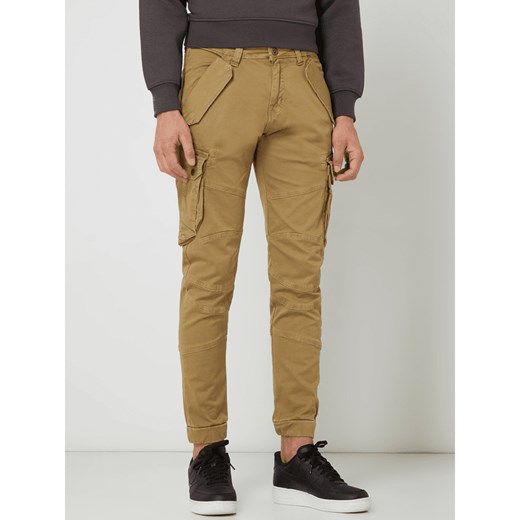 Spodnie cargo z dodatkiem streczu Alpha Industries 31 Peek&Cloppenburg