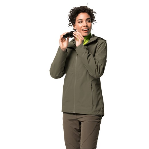 Kurtka damska Autoryzowany Sklep Jack Wolfskin z dzianiny