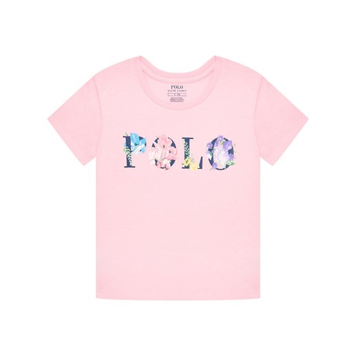 Bluzka dziewczęca Polo Ralph Lauren w nadruki