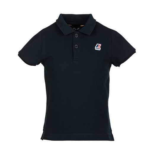 Granatowy t-shirt chłopięce K-Way z krótkimi rękawami na lato