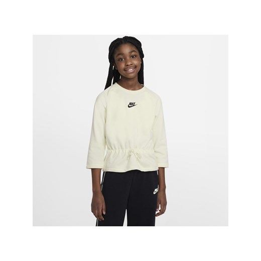Bluza dziewczęca Nike biała