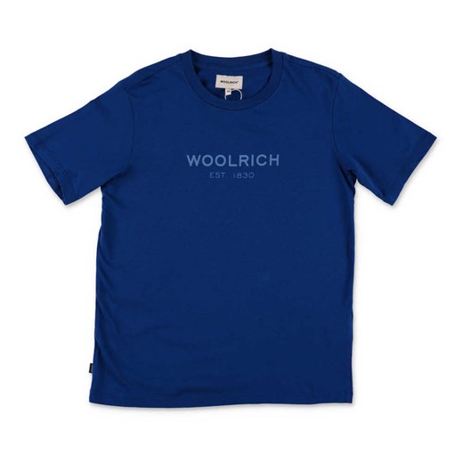 T-shirt chłopięce Woolrich z krótkimi rękawami