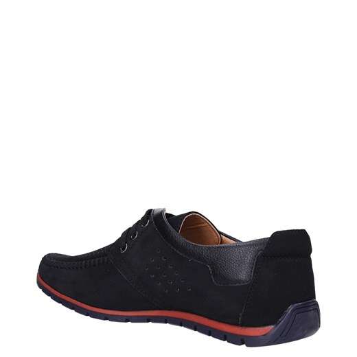 Czarne półbuty sznurowane Casu D2506-8 Casu 45 Casu.pl