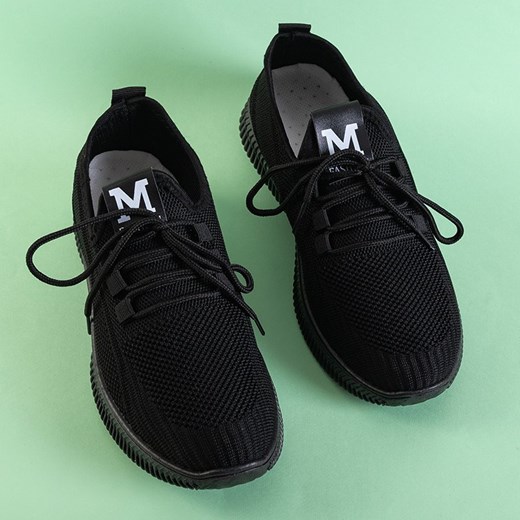 Czarne damskie sportowe buty Vretiela - Obuwie Royalfashion.pl 38 royalfashion.pl