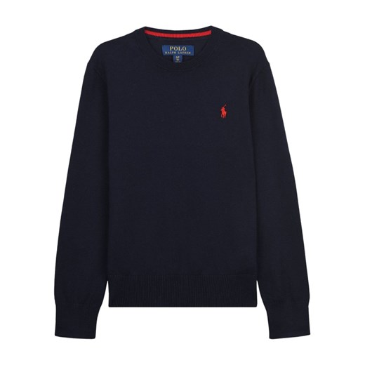 Granatowy sweter chłopięcy Polo Ralph Lauren
