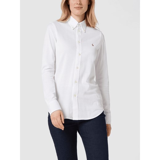 Bluzka o kroju skinny fit z piki Polo Ralph Lauren S Peek&Cloppenburg